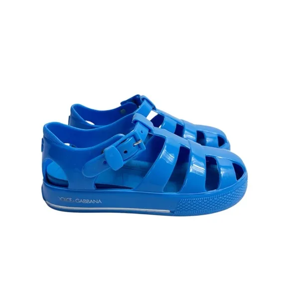 Dolce &amp; Gabbana blue sandals