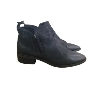 Dolce Vita black leather ankle booties boots
