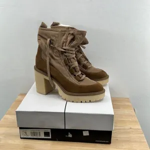 Dolce Vita Celida Boots- Tan Mulit Nylon - Size 8- NIB