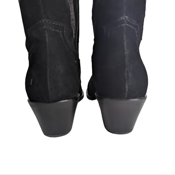 Dolce Vita Samare Black Western Cowboy Boots... Size 6.5