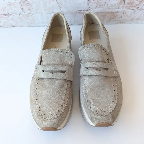 Dolce Vita Women's Suede Gray Platform Shoes