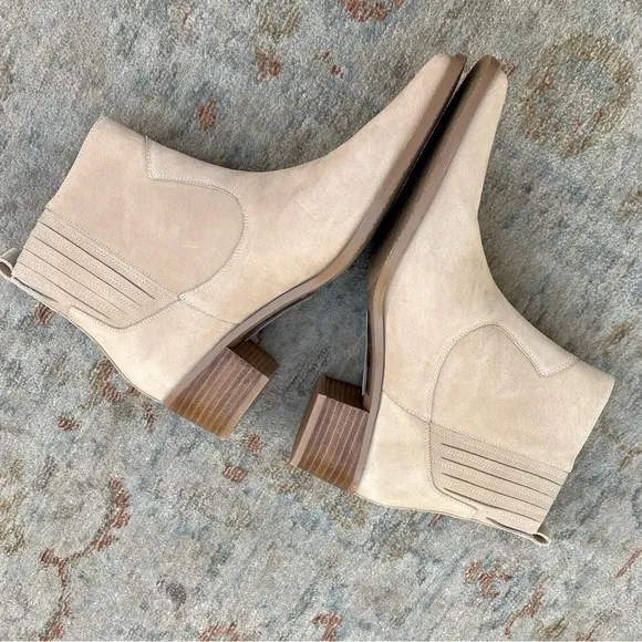 Donal Pliner NWT New Banks Tan Leather Ankle Boots Sz 9.5
