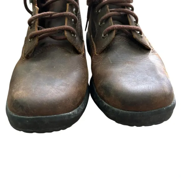 Dr. Comfort Boss 9520 Men's Brown Leather Lace Up Ankle Work Boots Size US 10.5W