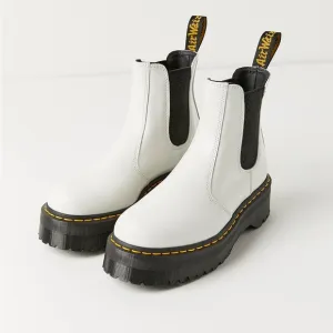 DR. MARTENS 2976 Quad Leather Platform Chelsea Boot