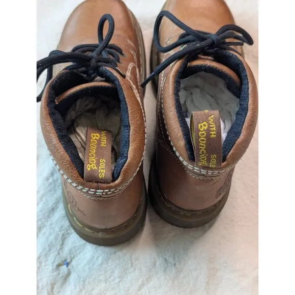 Dr. Martens Airwair Vintage Y2K Men's Chunky Brown Lace Up Work Boots / Sze 9 US