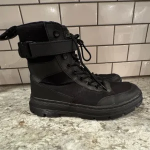 Dr Martens // Black Combs Tech Poly Casual Boots M5 W9