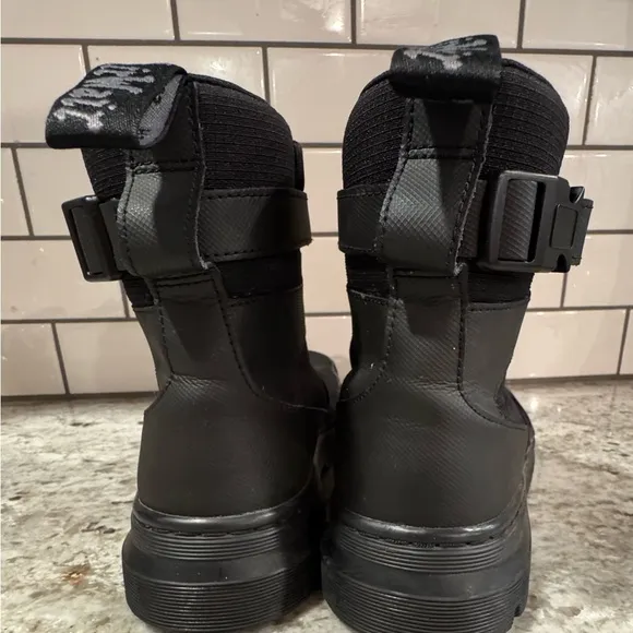 Dr Martens // Black Combs Tech Poly Casual Boots M5 W9