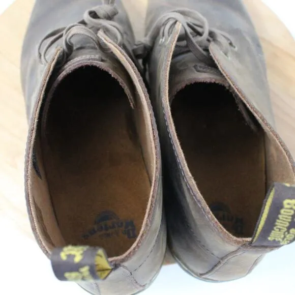 Dr Martens Boots Mens 14 Cabrillo Leather Desert Brown Retro Casual Workwear