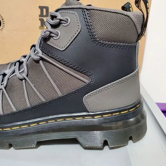 Dr. Martens Buwick Mens Sz 8 /Womens Sz 9 Gunmetal 30846029 Extra Tough New