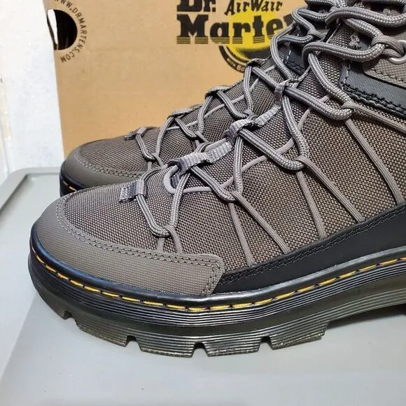 Dr. Martens Buwick Mens Sz 8 /Womens Sz 9 Gunmetal 30846029 Extra Tough New