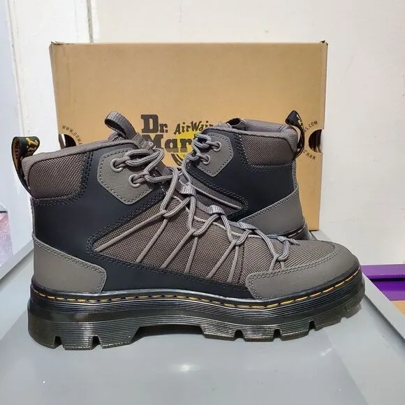 Dr. Martens Buwick Mens Sz 8 /Womens Sz 9 Gunmetal 30846029 Extra Tough New