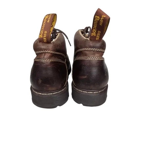Dr Martens Cecil Air Wair Brown Leather Boots Mens Size 11, Hiking Boots
