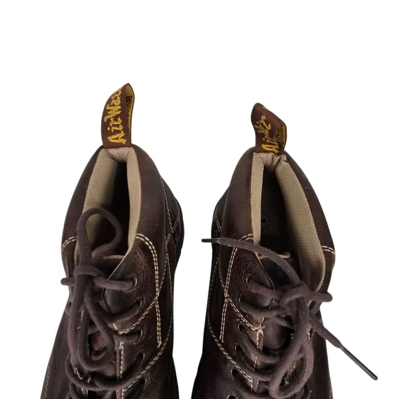 Dr Martens Cecil Air Wair Brown Leather Boots Mens Size 11, Hiking Boots