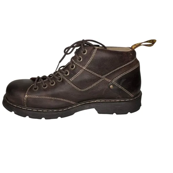 Dr Martens Cecil Air Wair Brown Leather Boots Mens Size 11, Hiking Boots