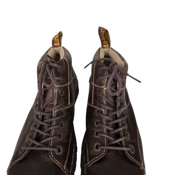 Dr Martens Cecil Air Wair Brown Leather Boots Mens Size 11, Hiking Boots