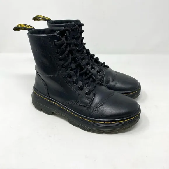Dr. Martens Combs Leather Casual Boots