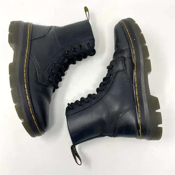 Dr. Martens Combs Leather Casual Boots