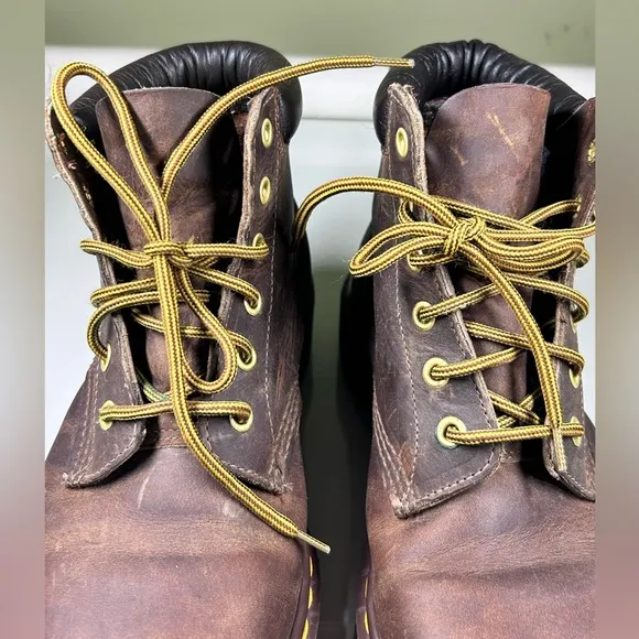 Dr. Martens England 90s Vintage Brown 939 Ankle Boots US 7 Mens