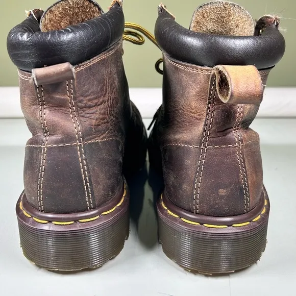 Dr. Martens England 90s Vintage Brown 939 Ankle Boots US 7 Mens
