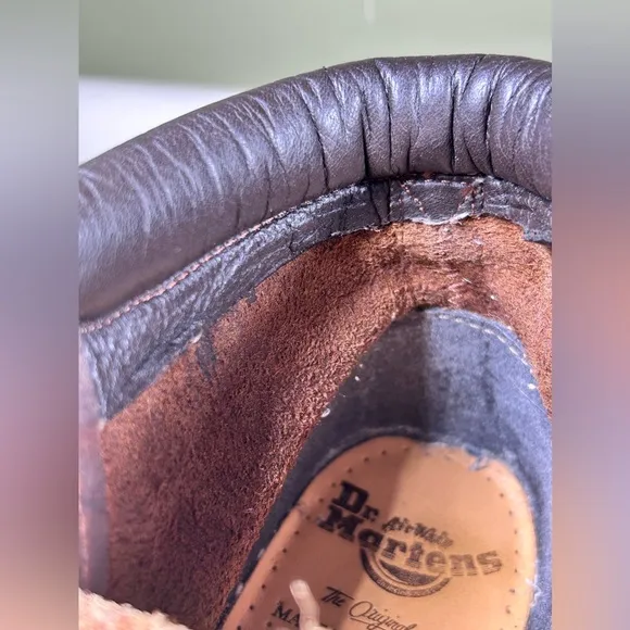 Dr. Martens England 90s Vintage Brown 939 Ankle Boots US 7 Mens