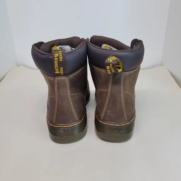 Dr. Martens Men's Size 11 Industrial Winch NS Black Leather Safety Work Boots
