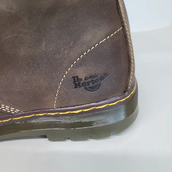Dr. Martens Men's Size 11 Industrial Winch NS Black Leather Safety Work Boots