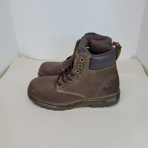 Dr. Martens Men's Size 11 Industrial Winch NS Black Leather Safety Work Boots