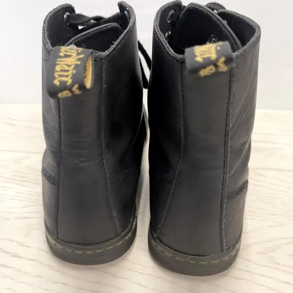 Dr Martens Men’s Tobias Casual Black Leather Lace Up Boots Size 13