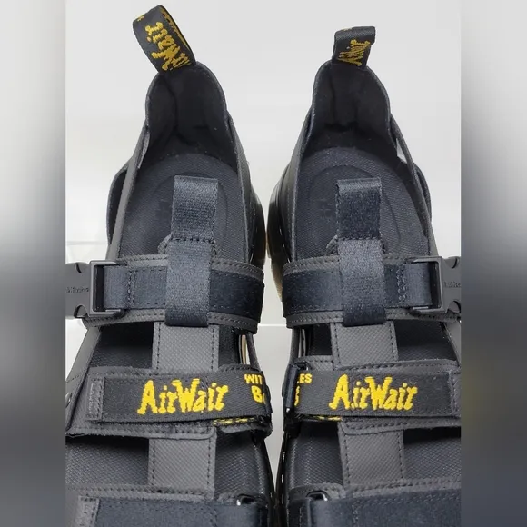 Dr. Martens Pearson Black Element   Webbing Sandals Men's US Size 13 New