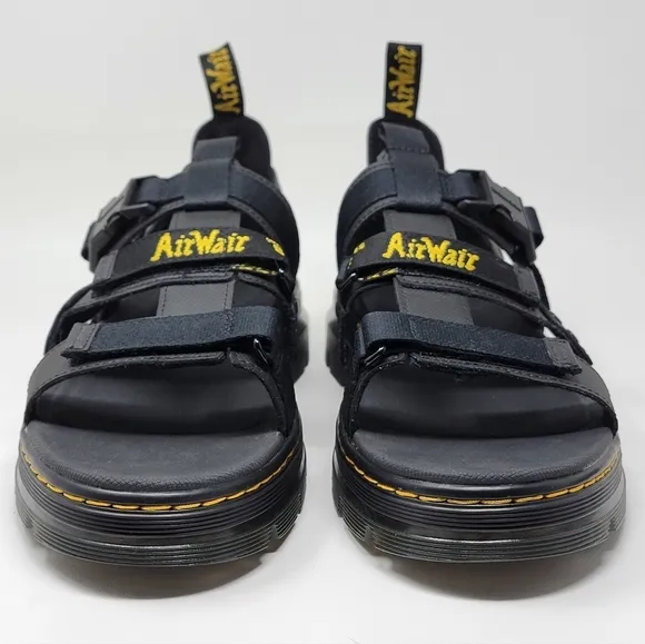 Dr. Martens Pearson Black Element   Webbing Sandals Men's US Size 13 New