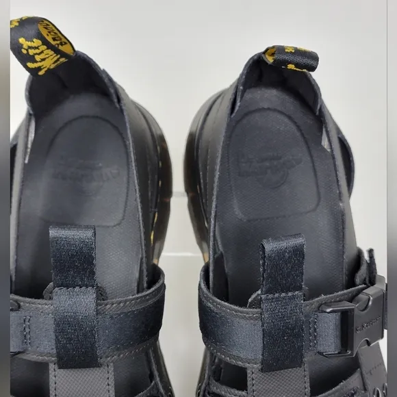 Dr. Martens Pearson Black Element   Webbing Sandals Men's US Size 13 New