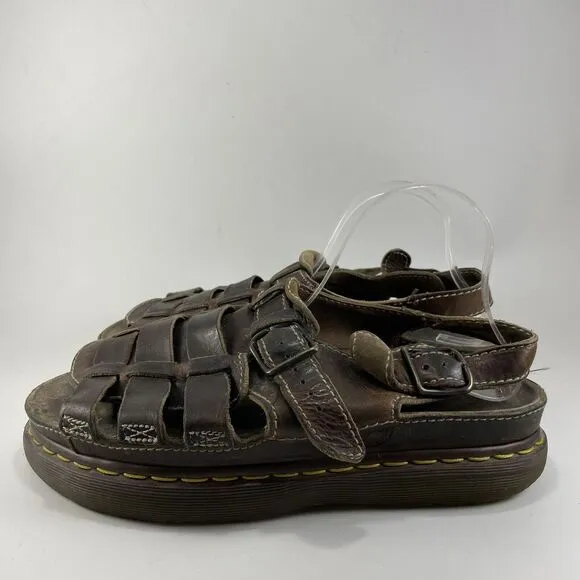 Dr Martens Vintage Chunky Sandals Mens Size 13 US Y2K Fisherman England 12 UK