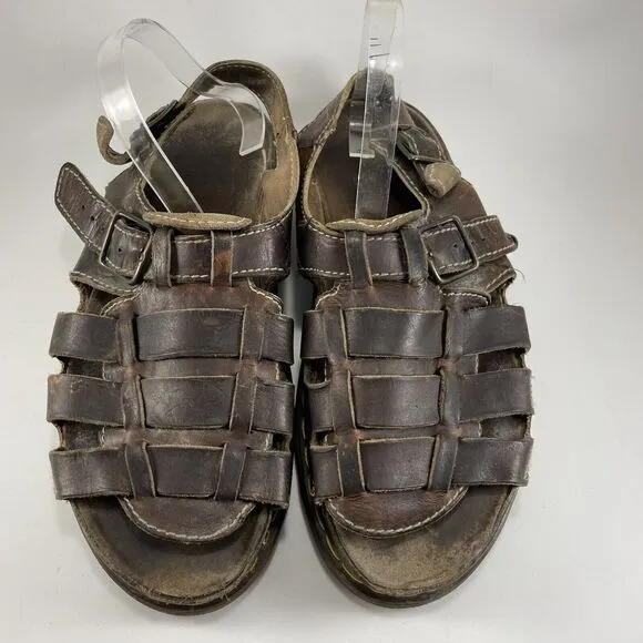 Dr Martens Vintage Chunky Sandals Mens Size 13 US Y2K Fisherman England 12 UK