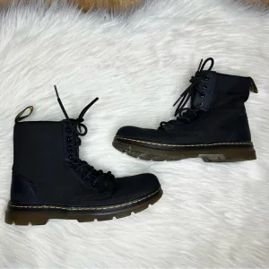 Dr. Martens Youth Size 6 Black Leather Ankle Boots
