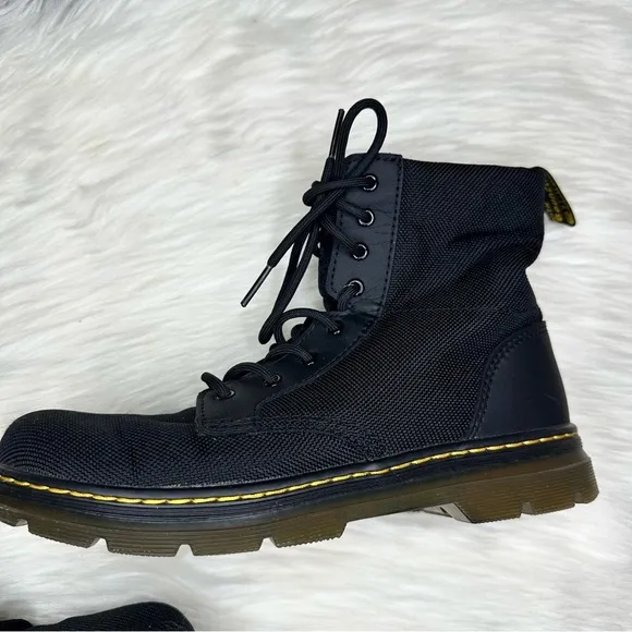 Dr. Martens Youth Size 6 Black Leather Ankle Boots
