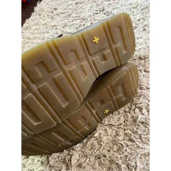 Dr martens brown leather ankle boots Claudia size 10