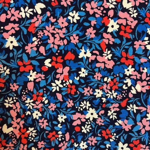 Draper James Tammy Midi T-Shirt Dress in Spring Ditsy Floral XXL