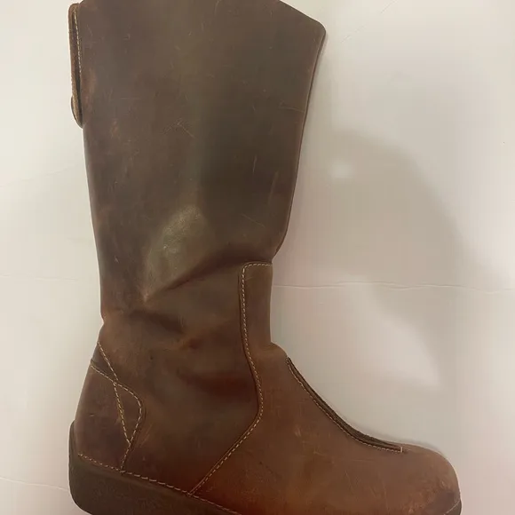 Duluth Trading Co Boots Women’s  Brown Andina Tall Leather  Size 8.5
