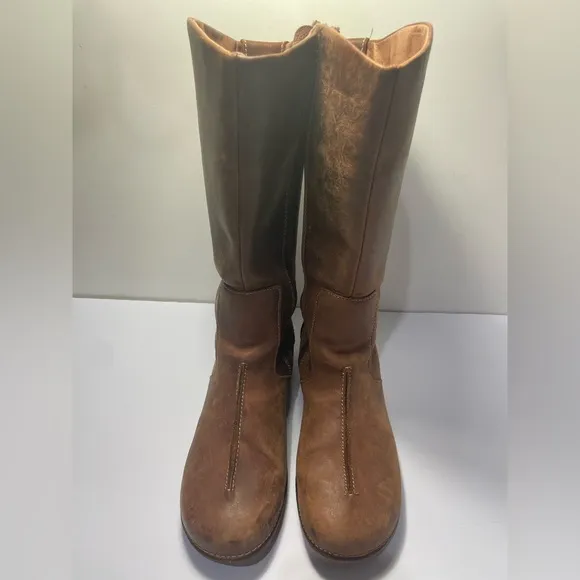 Duluth Trading Co Boots Women’s  Brown Andina Tall Leather  Size 8.5