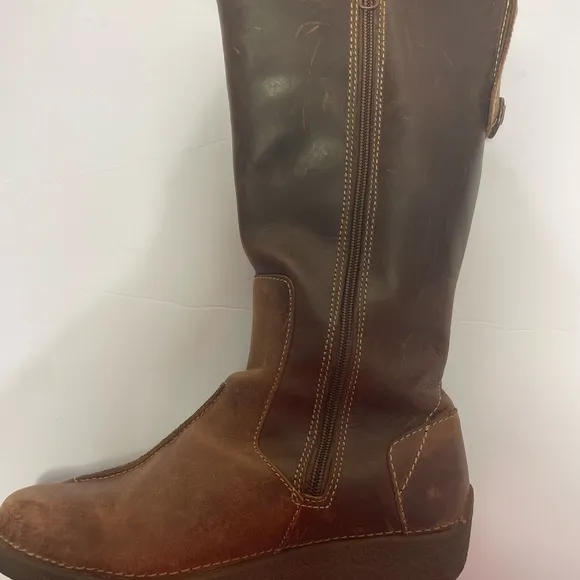 Duluth Trading Co Boots Women’s  Brown Andina Tall Leather  Size 8.5