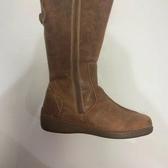 Duluth Trading Co Boots Women’s  Brown Andina Tall Leather  Size 8.5