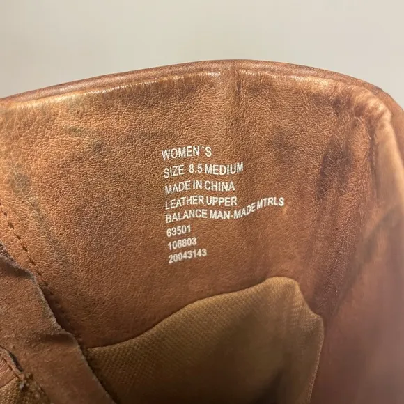 Duluth Trading Co Boots Women’s  Brown Andina Tall Leather  Size 8.5