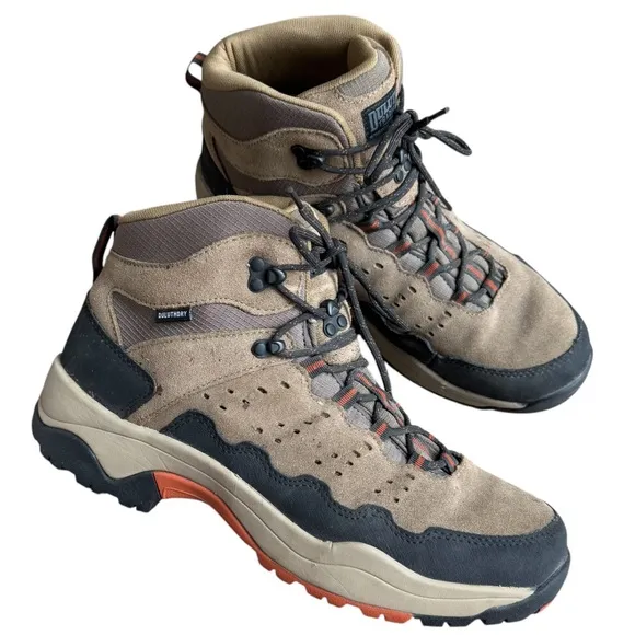 Duluth Trading men 12 hiking boots Duluthdry brown