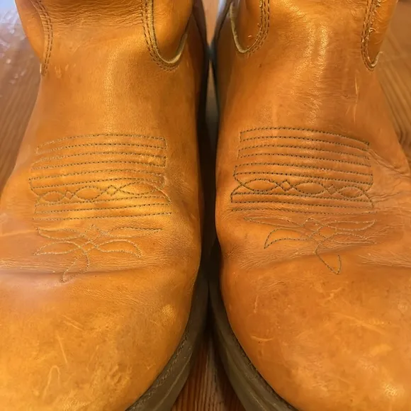 Durango Men’s rustic Mid Shaft Pull-On Western Boots Leather Casual Cowboy 10