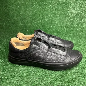 Ecco Black Leather Athletic Shoes Men's Size 42 US 8-8.5