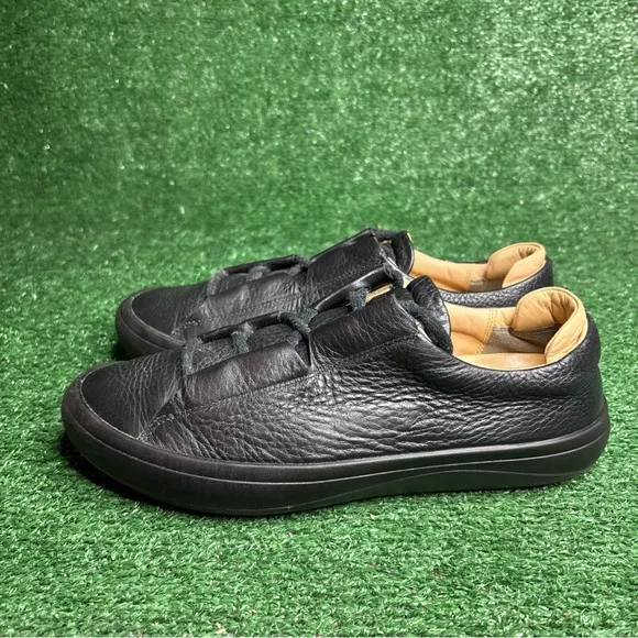 Ecco Black Leather Athletic Shoes Men's Size 42 US 8-8.5