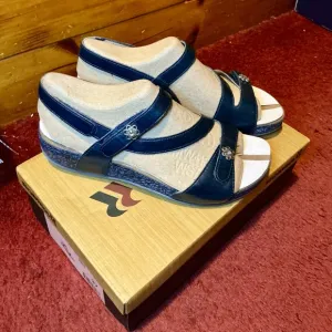 Elegant Navy Blue Women's Sandals by Romika