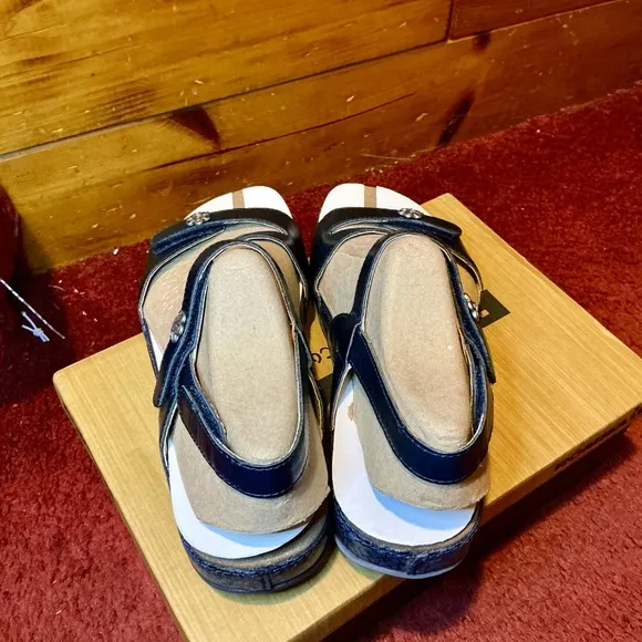 Elegant Navy Blue Women's Sandals by Romika