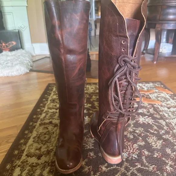 Elegant STAG Freebird  Leather Tall Boots