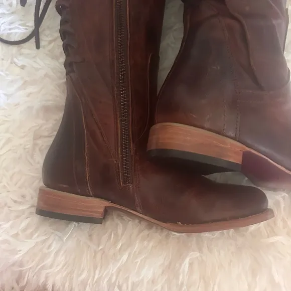 Elegant STAG Freebird  Leather Tall Boots